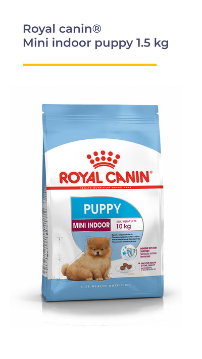 ROYAL CANIN® MINI INDOOR PUPPY 1.5 KG