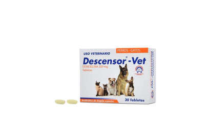 Descensor® -Vet 200 mg 10 tabletas