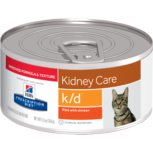 Hill's® Prescription Diet k/d® Feline with Chicken 5.5 oz (156G)