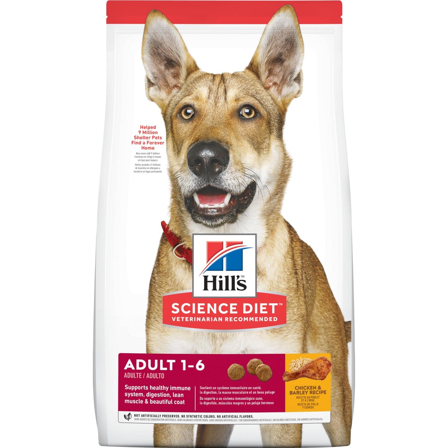 Hill's® Science Diet Adult Chicken & Barley Recipe dog food