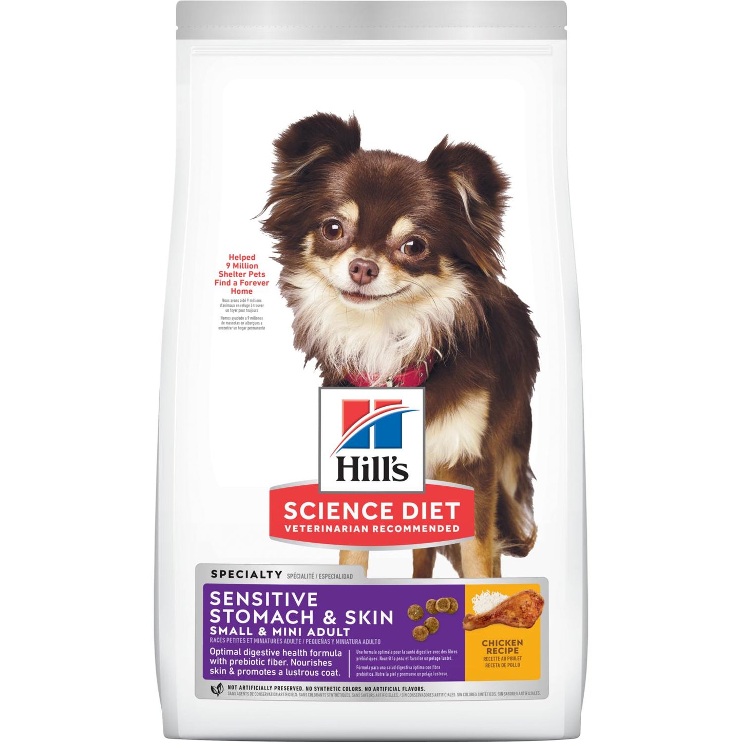 Hill's®  Adult Sensitive Stomach & Skin Small & Mini  4 lb