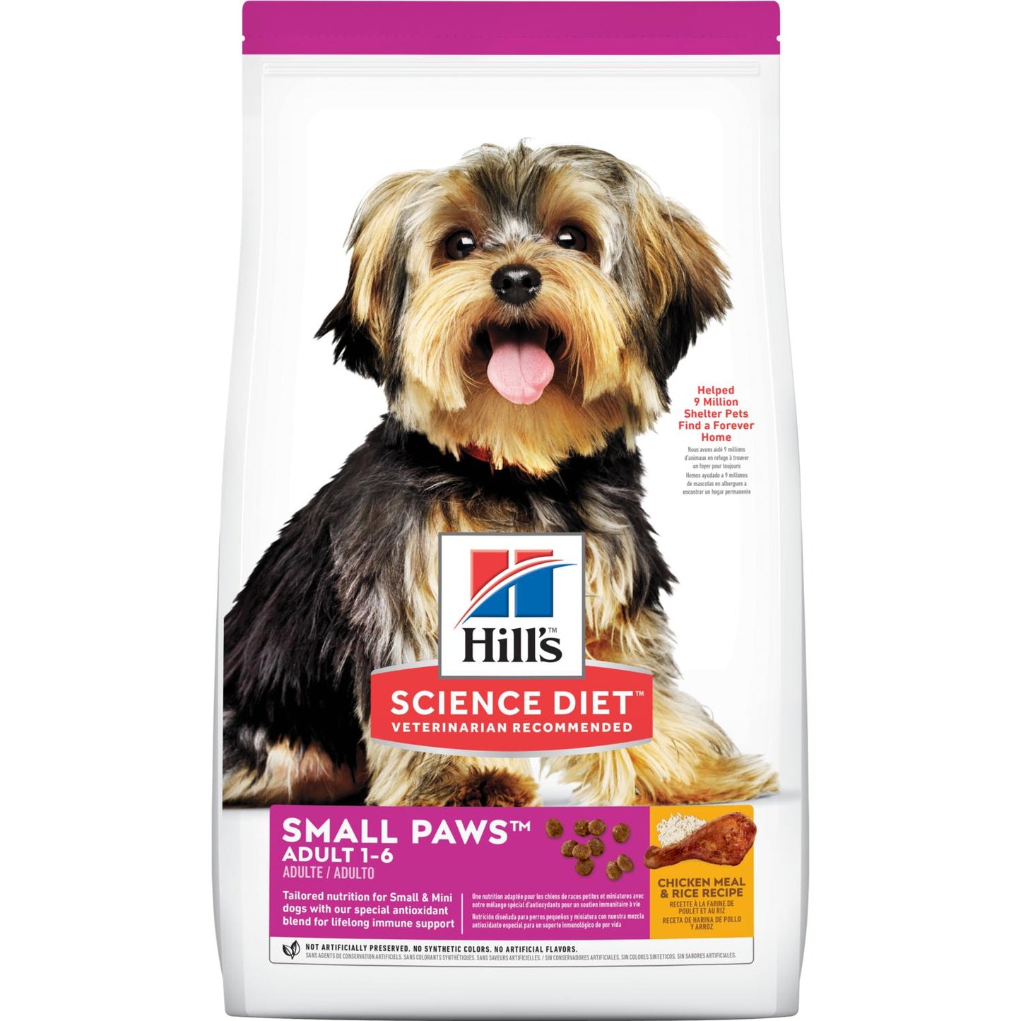 Hill's Small Paws Adult 1-6  x 4.5 Lb