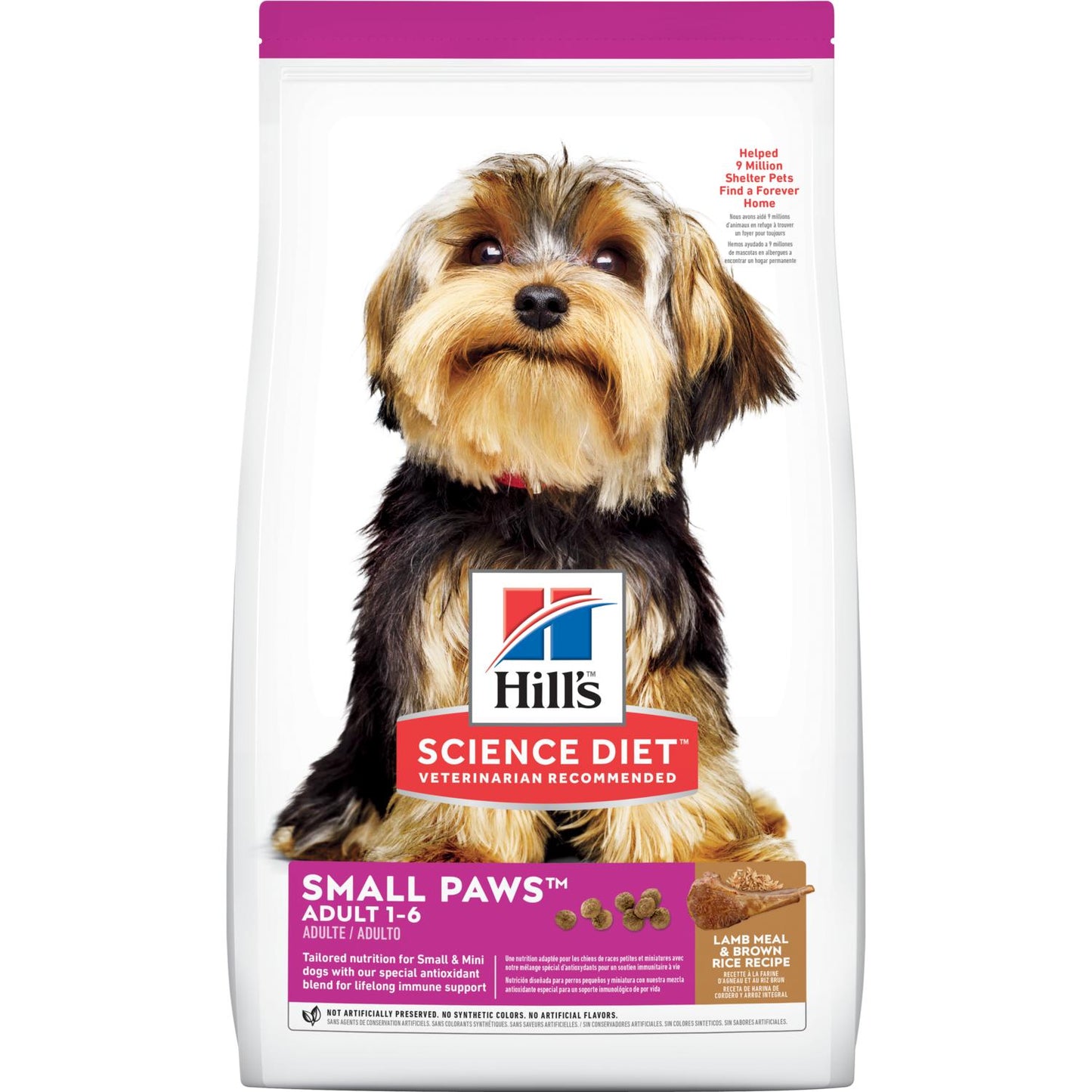 Hill's Small Paws Adult 1-6  x 4.5 Lb