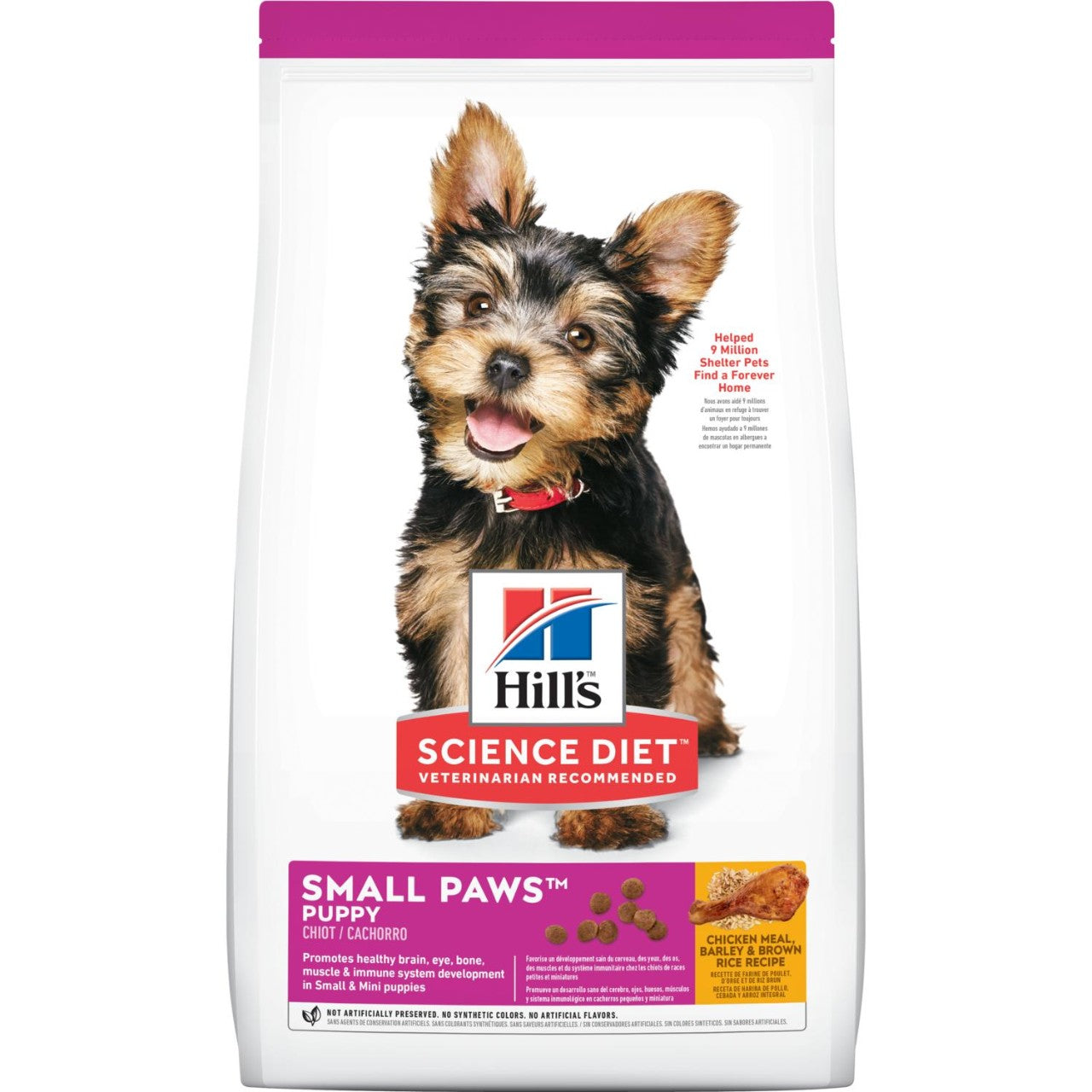 Hill's® Puppy Small Paws Chicken Meal, Barley & Brown Rice Recipe x 4.5 Lb