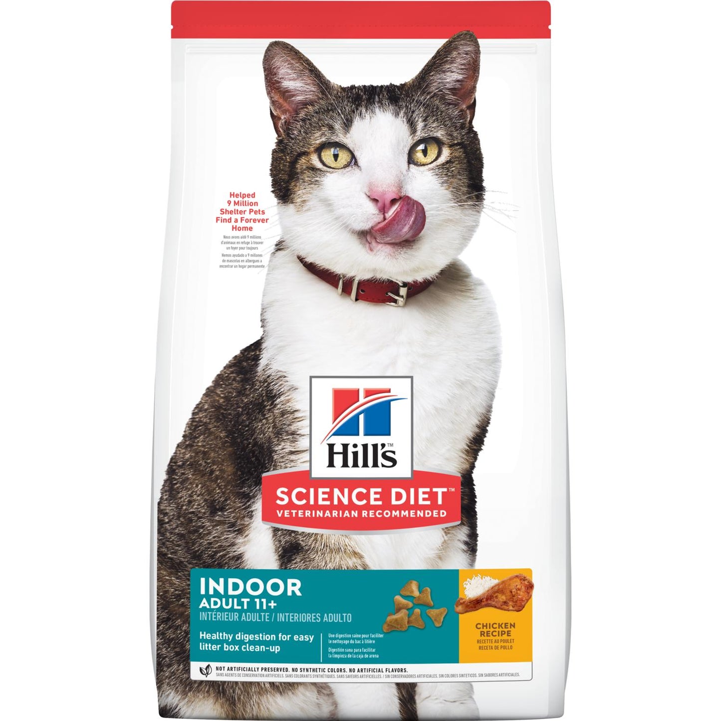 Hill's® Science Diet® Adult 11+ Indoor cat food  3.5 Lb